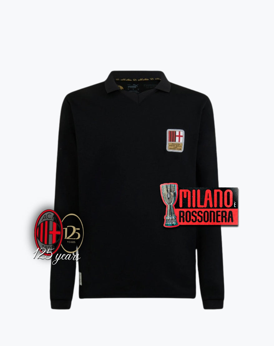 Maglia 125 Anni Manica Lunga Black 24/25