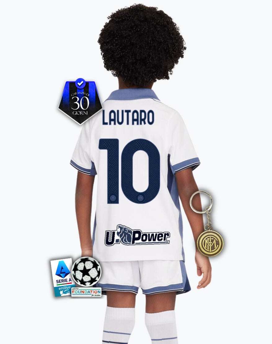 Kit Bambino Away #10 LAUTARO 24/25