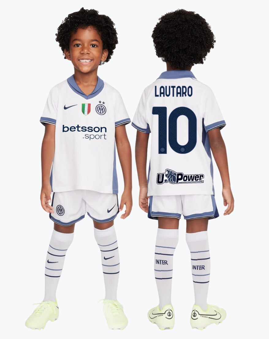 Kit Bambino Away #10 LAUTARO 24/25