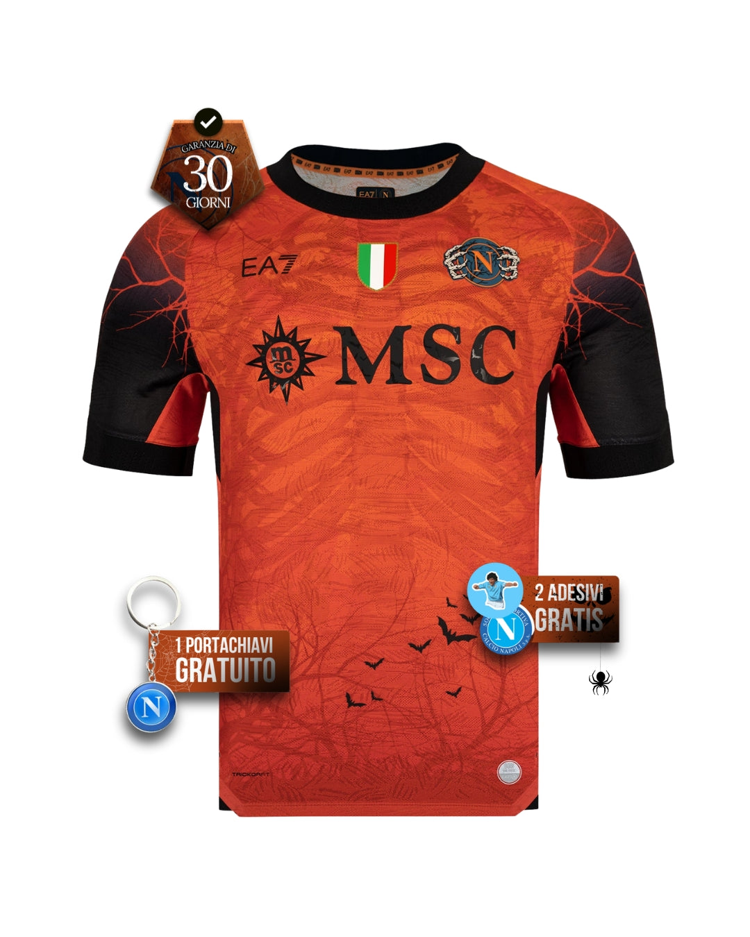 Maglia Halloween Arancione 25/26 Player