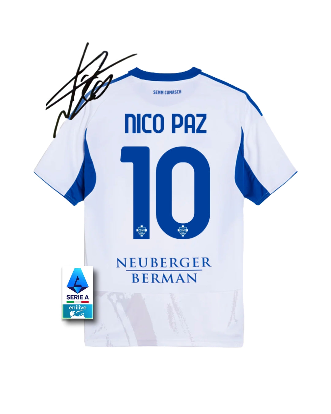 #10 NICO PAZ Maglia Away 25/26
